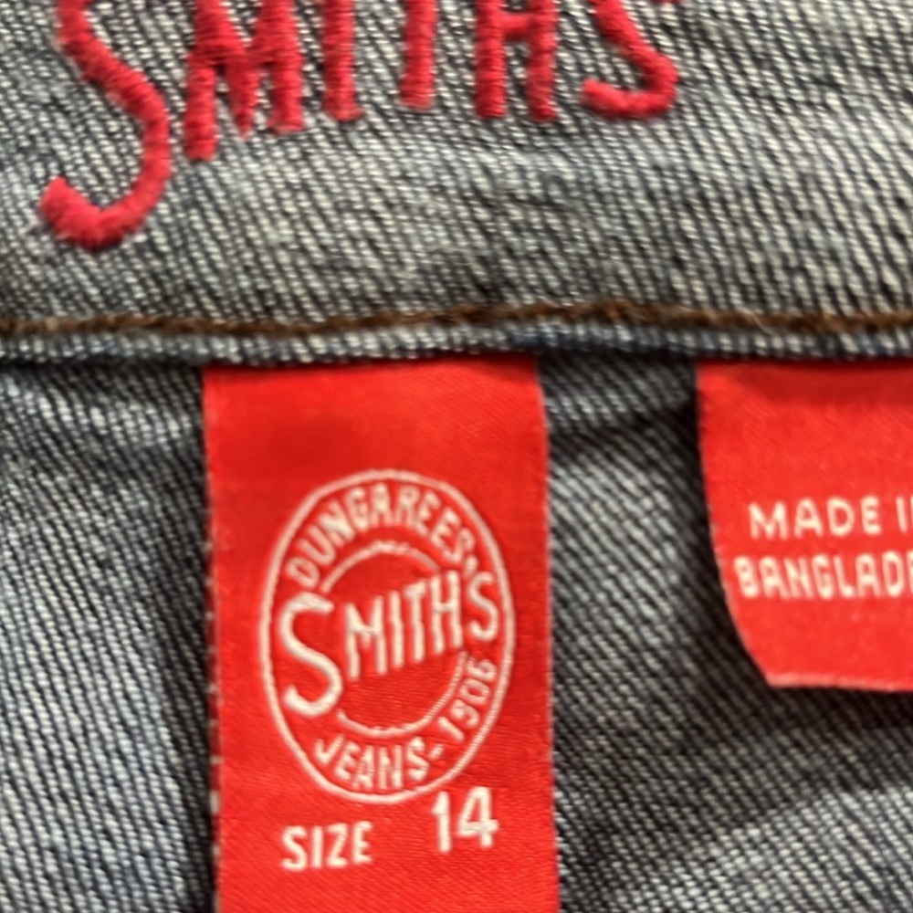 SMITH Women's Flare Jeans - Dark Blue size 14 - Picture 5 of 5